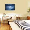 Winter Landscape Painting Impressão giclée / estrelado Night Canvas Wall Art para Sala de estar / Forest Impressão em Canvas Home Decor